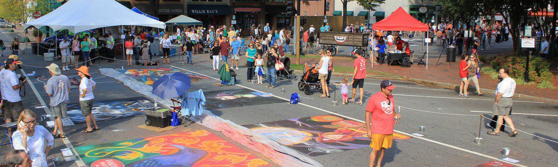 new homes near marietta square and chalktoberfest