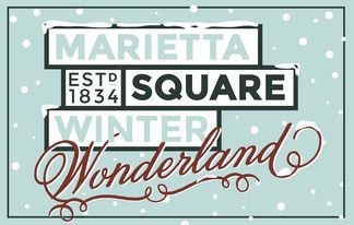 Marietta Square holiday events near new home communities