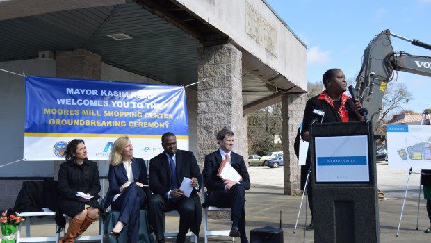 Atlanta Mayor, Councilwoman and Special guests attend NW Atlanta Moores Mill development groundbreaking ceremony