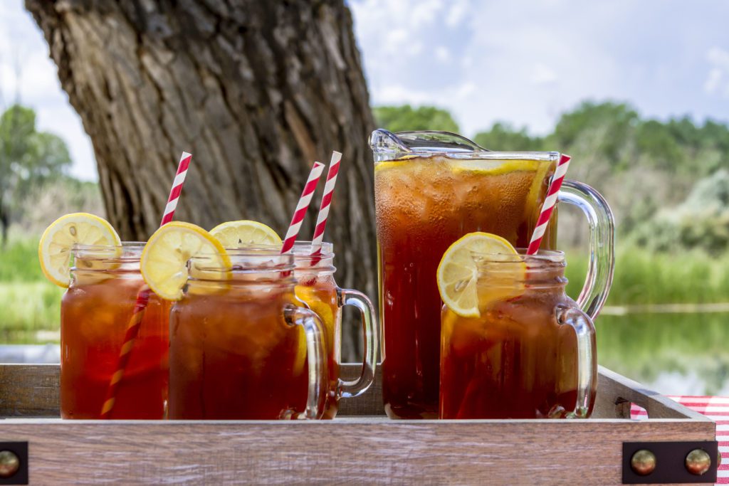 iced tea with lemon on a sunny day or anytime is delicious