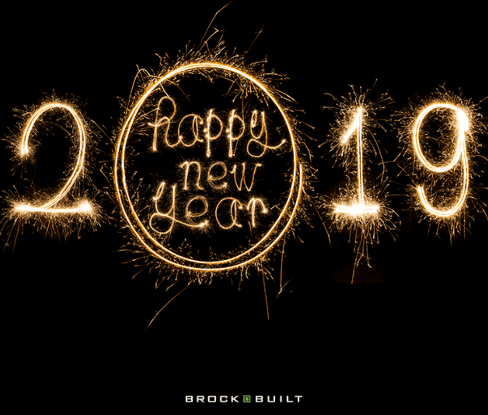 Happy New Year from all of us at Brock Built!
