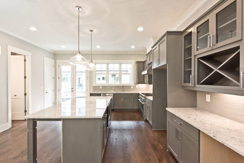 A kitchen in the Fairmont plan in West Town