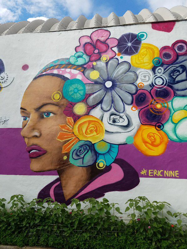 a mural by Eric Nine