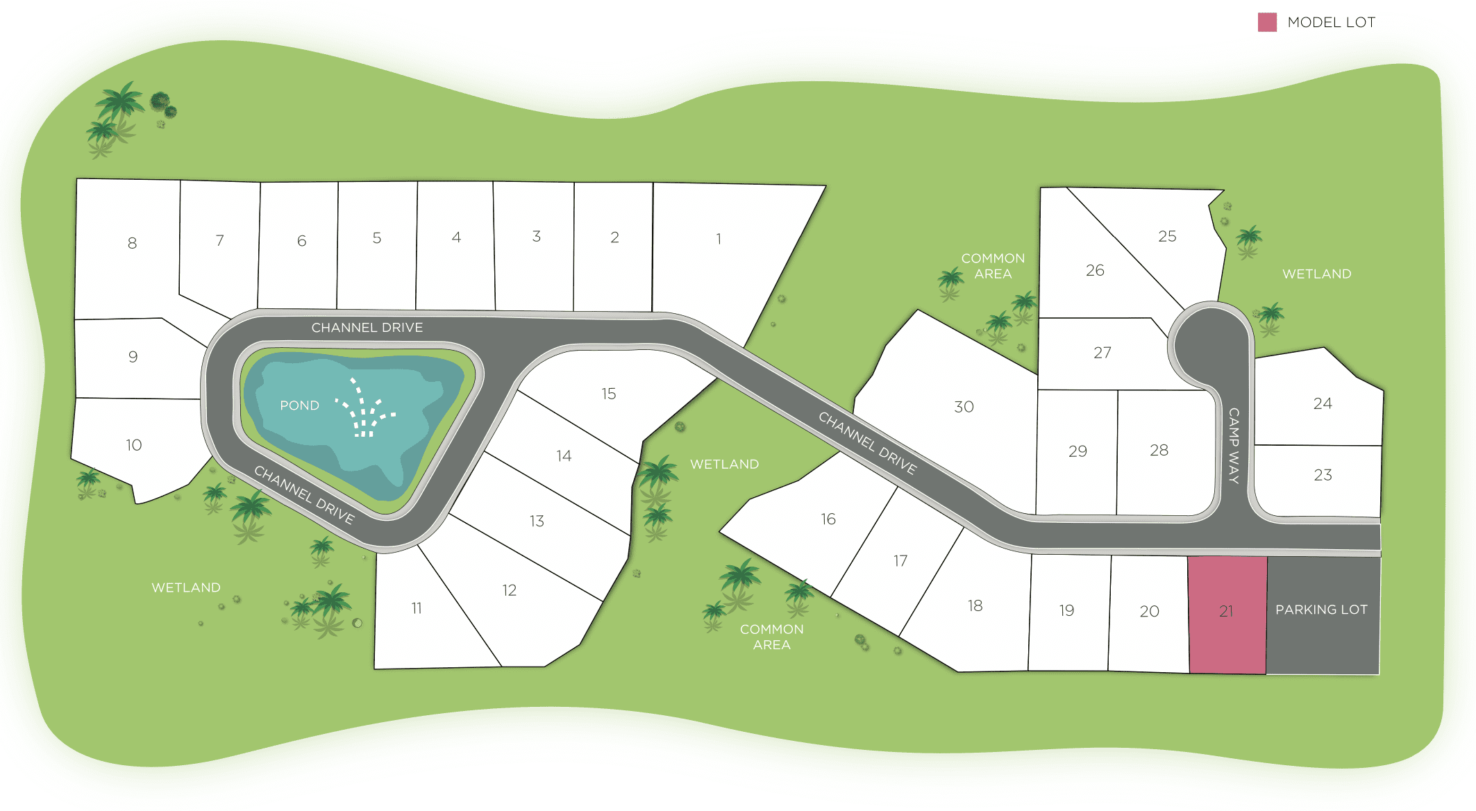The Shoal Site Map
