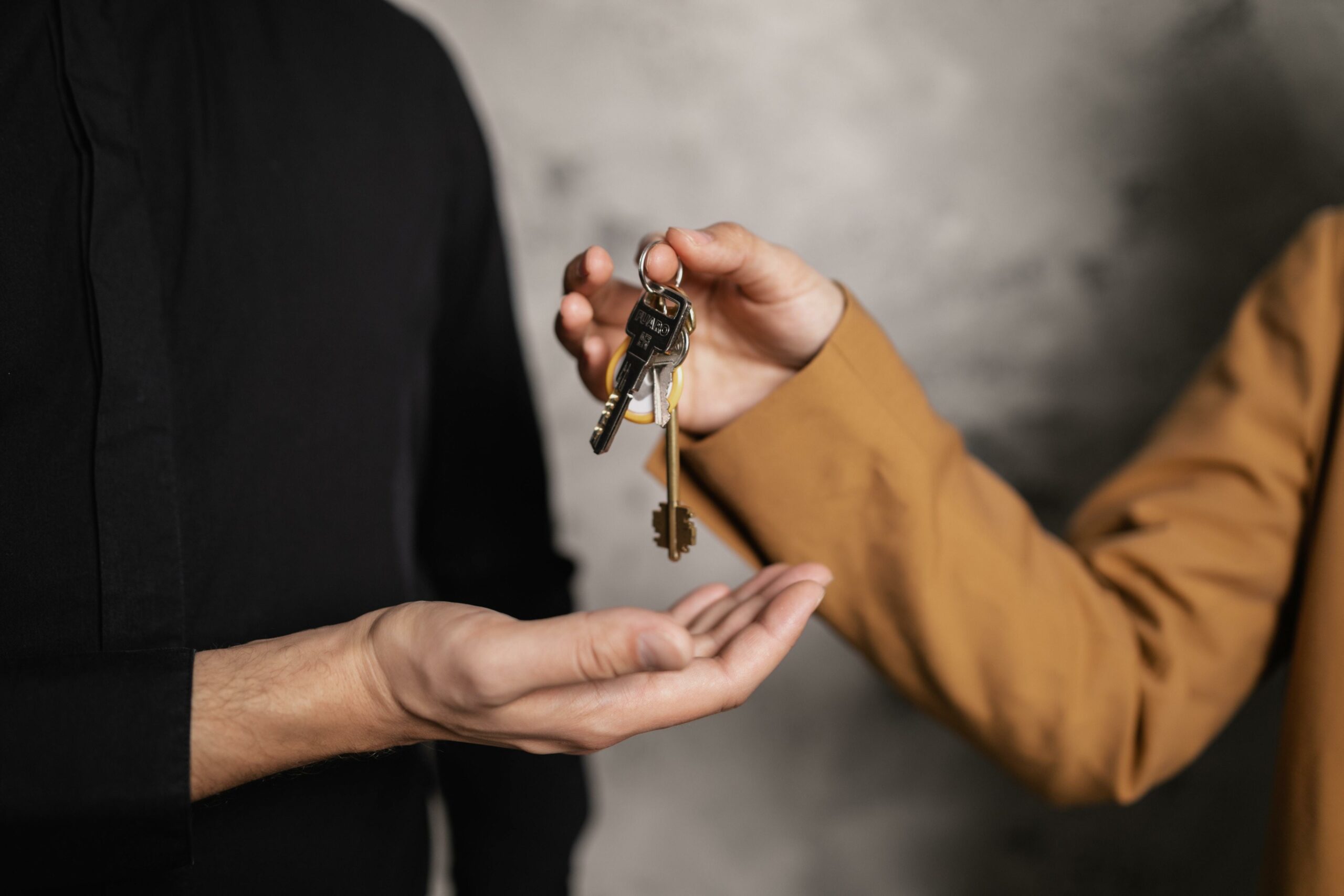 House owner getting the Keys