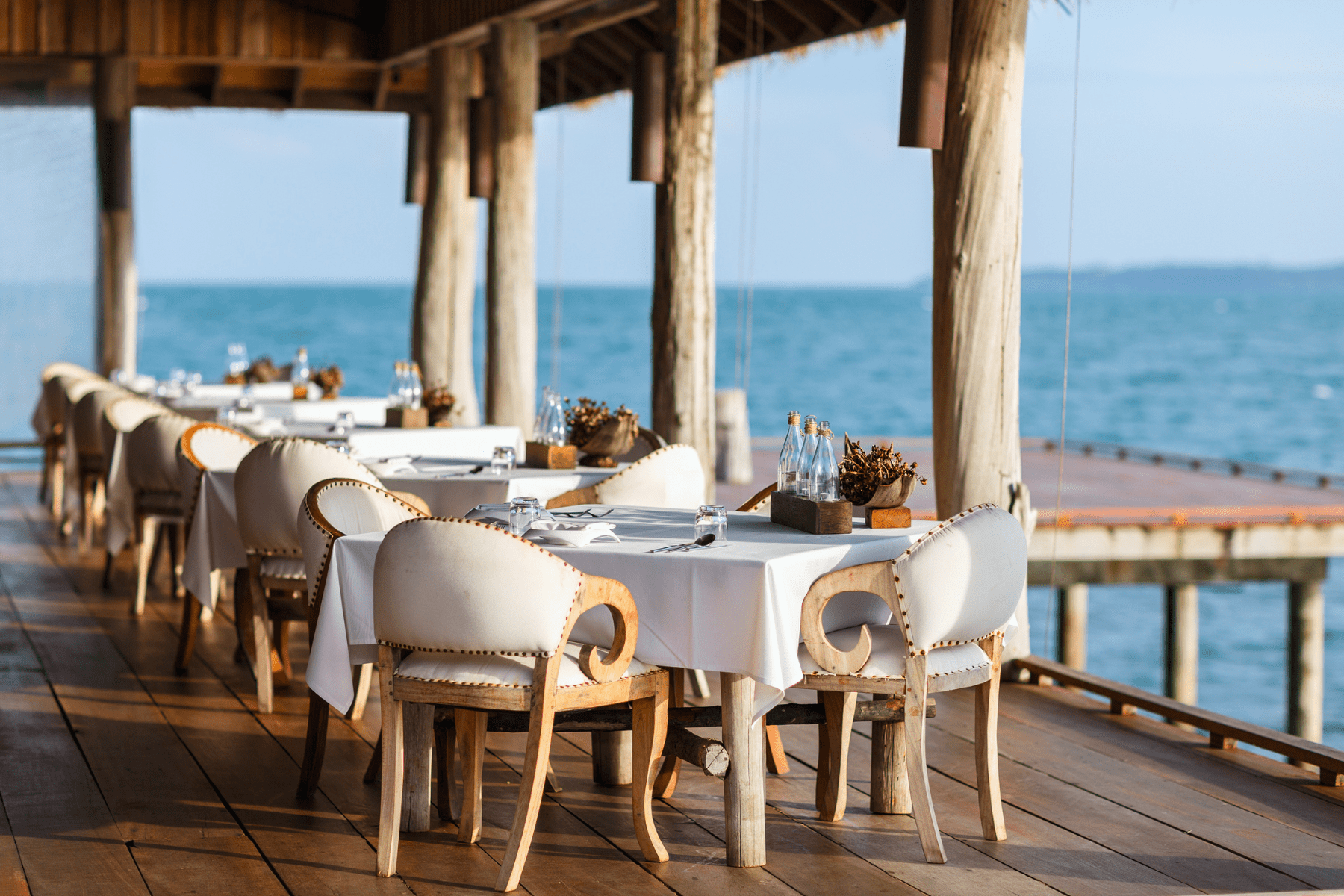 Seaside restaurant on 30A